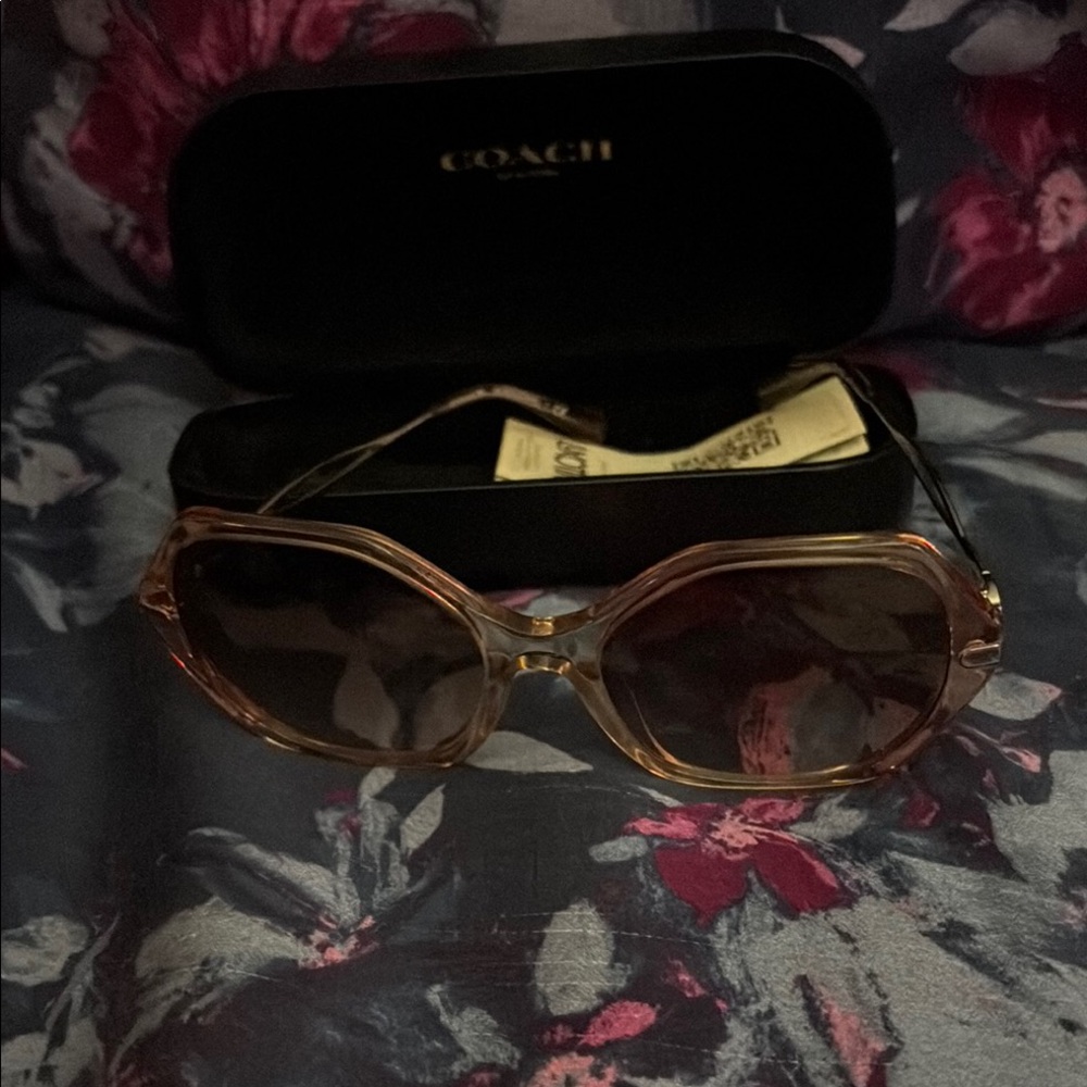 Coach Purple Sunglasses Classic Designer Style